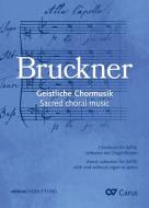 Collection chorale Bruckner - Musique chorale sacrée - Partition pour chef de chœur 