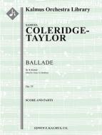 Ballade in A minor op. 33 