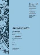 Concerto en mi mineur op. 64 MWV O 14 