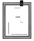 Doigtés pour la flûte (4 clefs) 