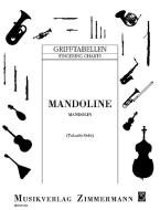 Doigtés pour la mandoline 