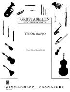 Doigtés pour le banjo ténor 