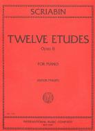 12 Etudes op.8 