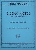 Concerto D Major op. 61 
