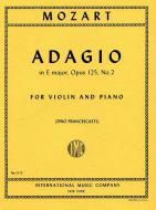 Adagio E major K.261 