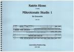 Mikrotonale Studie 1 