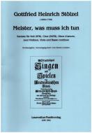 Meister, was muss ich tun 