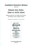 Küsset den Sohn, dass er nicht zürne 