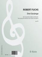 Trois chansons op.65 