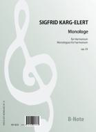 Monologues pour harmonium op.33 