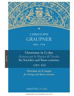 Overture in G-Dur GWV 453 