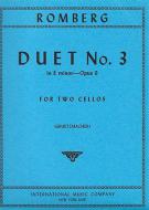 Duet No. 3 in E minor, Op. 9 