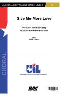 Give me More Love Standard