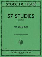 57 Studies for String Bass, Vol. 2 