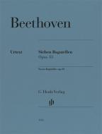 7 Bagatelles op. 33 