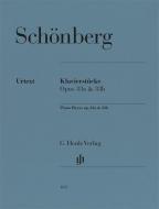 Pièces pour piano op. 33a & 33b 
