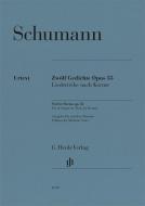 Douze Poèmes op. 35 - Ensemble de chansons sur des textes de Kerner 