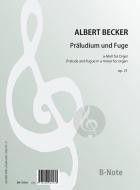 Prelude et fugue en la mineur op.21 pour orgue 