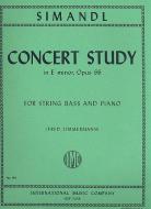 Concert Study in E minor, Op. 66 