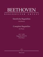 Intégrale des bagatelles pour piano Standard