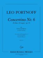 Concertino No. 6 in D major op. 43 