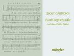 5 chorals pour orgue du psautier de Geneven 
