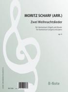 Deux chants de Noël pour harmonium (orgue) et piano 