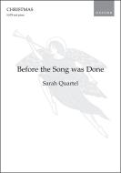 Before the Song was Done 