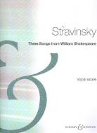 3 Songs from William Shakespeare 