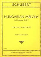 Hungarian Melody in D minor, D. 817 