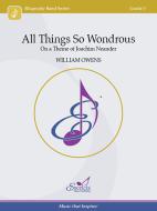 All Things Wondrous Score 