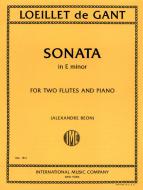 Sonate en mi mineur 