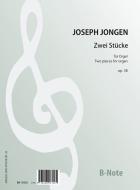 Zwo pieces for organ op.38 