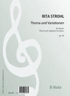 Theme and variations op.40 