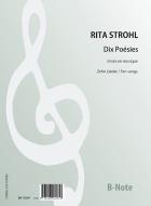 10 Poésies mises en musique 