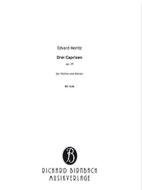 Drei Capricen für Violine und Klavier op. 29 