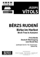 Birch Tree in Autumn 