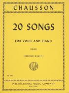 20 Songs for High Voice 