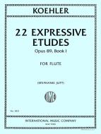 22 Expressive Etudes op. 89 - Book 1 