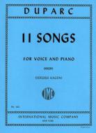 Eleven Songs for High Voice 