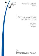 Berceuse for Louis op.125 
