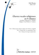 Œuvres vocales religieuses en 5 volumes: Vol. 3 