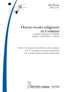 OEuvres vocales religieuses en 5 volumes: Vol. 4 