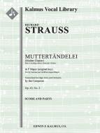 Muttertaendelei, Op. 43/2 [composer's transcription, F] 