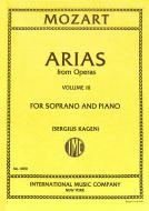Arias From Operas Vol. 3 for Soprano and Piano 