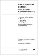 Vier Quartette für Männerchor Download