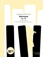 Berceuse op.16 