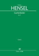 Chansons de jardin op. 3 Standard