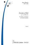 Sonate a-Moll op. 34 