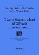 13 Canzoni Strumentali Milanesi del XVII° secolo Standard